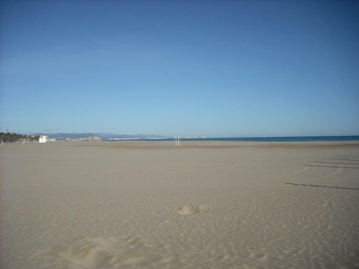 Piso Playa Patacona/Malvarrosa Valenza Esterno foto