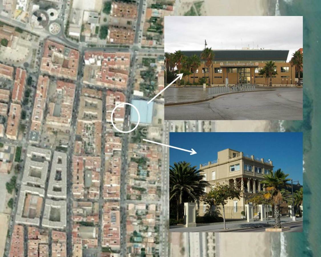 Piso Playa Patacona/Malvarrosa Valenza Esterno foto